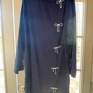 SHEIN Curve Navy Dress